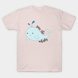 Save the Whales T-Shirt